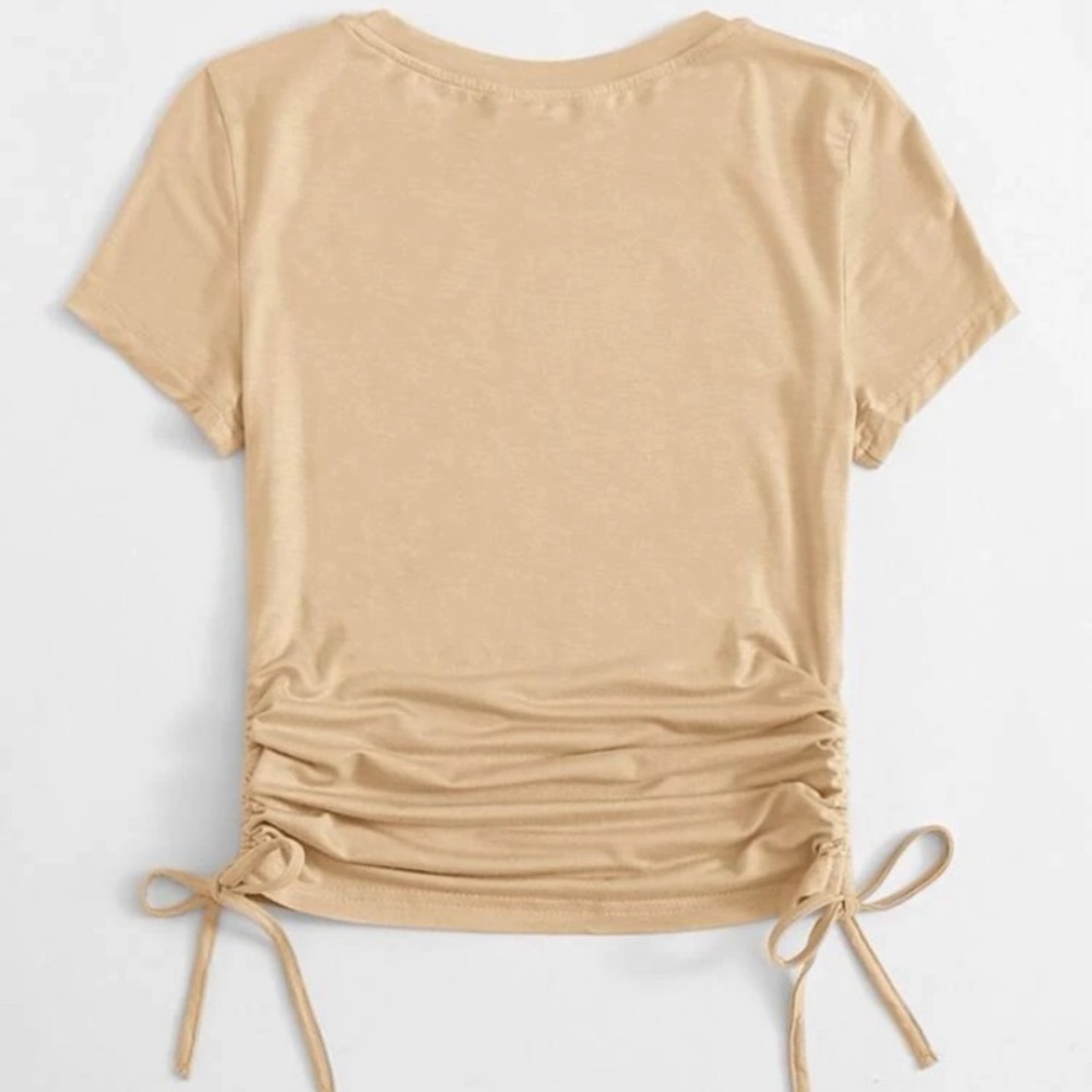 Drawstring Side Solid Tee Bundle - Picture 3 of 7